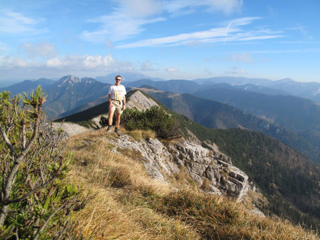 Ich zwischen Kleinem G&ouml;ller und G&ouml;ller