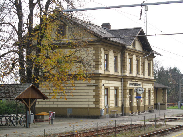 Bahnhof Gro&szlig; Weikersdorf, 204 m