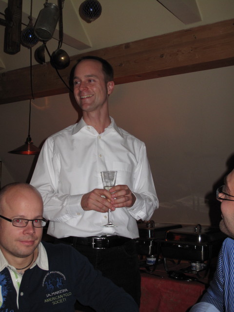 ?, Florian und ? im Grinzinger Br&auml;u