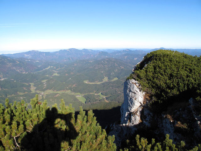 vom Gippel Richtung Nordosten