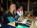 Jennifer, Elisabeth und Barbara im Strandcafe