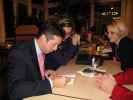 Marcus, Alexandra, Jennifer, Elisabeth und Severa im Strandcafe