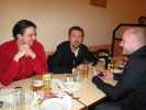 Michael, Robert und Martin im Strandcafe