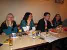 Jennifer, Sandra, Marcus und Sabine im Strandcafe