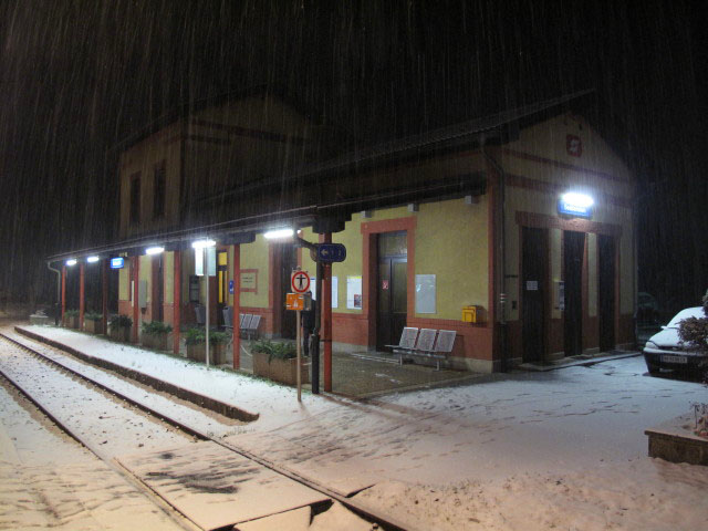 Bahnhof Seebenstein, 347 m