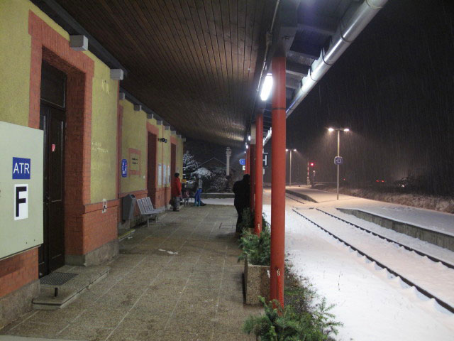 Bahnhof Seebenstein, 347 m