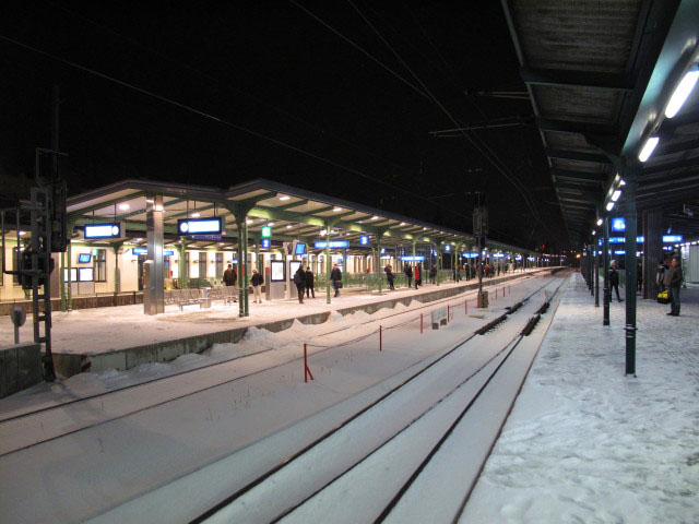 Bahnhof Wien Heiligenstadt, 169 m