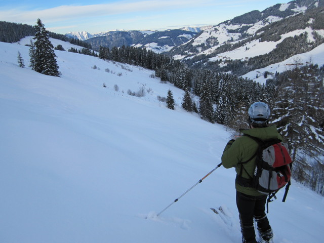 Axel zwischen Hönigkaseralm zwischen Schwarzenau