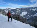 Axel zwischen Höhenegg und Klettingeralm