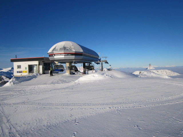 Bergstation der Pengelsteinbahn II, 1.934 m (30. Dez.)