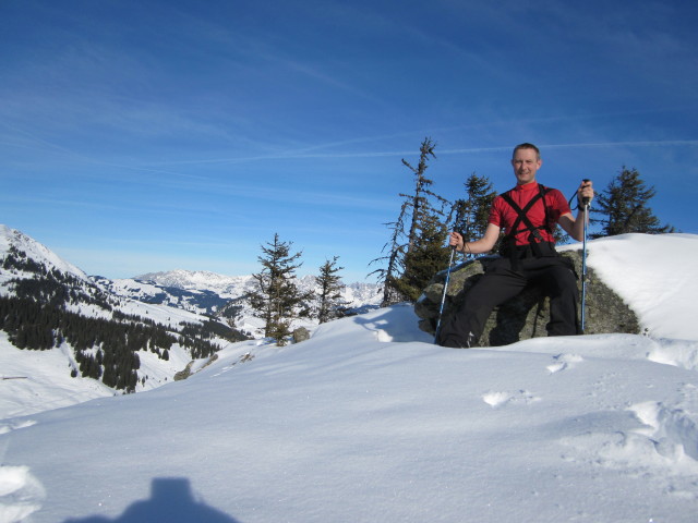 Ich am Duracher Kogel, 1.773 m (31. Dez.)