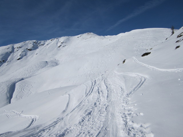 zwischen Breitlabalm und Brechhorn (31. Dez.)