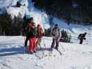 Martina, Lea, Marion, Hanna und Erhard auf der Streicheralm (1. Jän.)