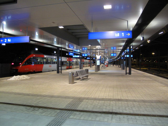 Bahnhof Wien Stadlau (9. Dez.)