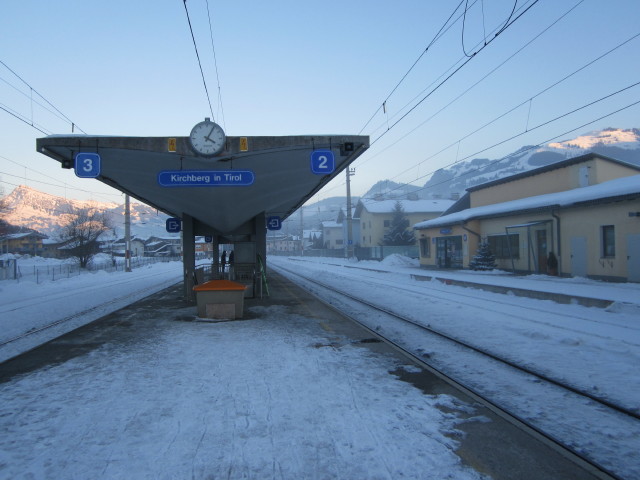 Bahnhof Kirchberg in Tirol, 820 m