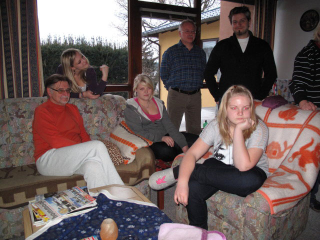 Papa, Katharina, Viktoria, Franz, Markus und Alexandra