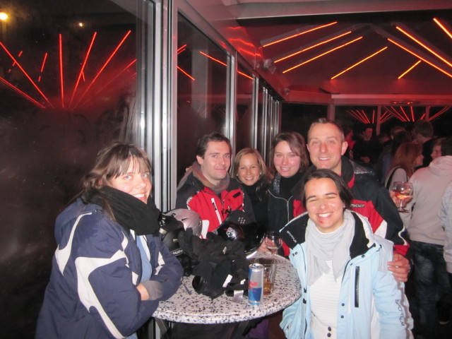 Elena, Udo, Michaela, Eva, Charlotte und ich in der ZauberBAR