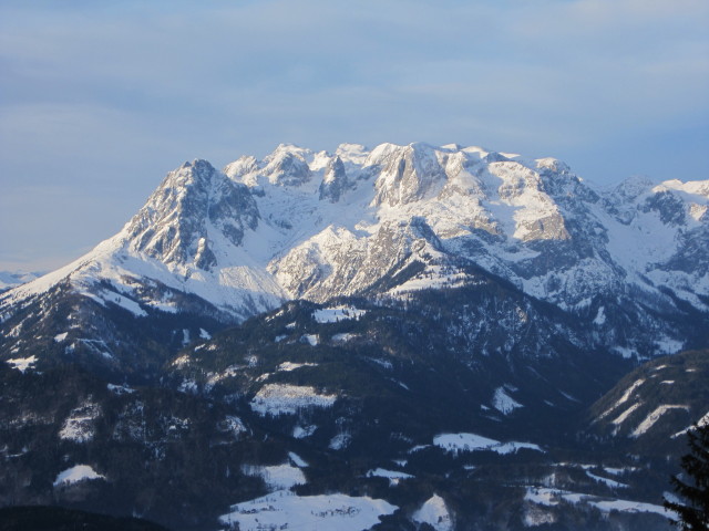 Hochkönig von der Talstation des 1er Sessellifts Bischling aus