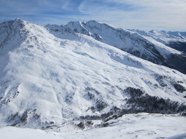 Flei&szlig;alm vom Schareck aus (16. J&auml;n.)