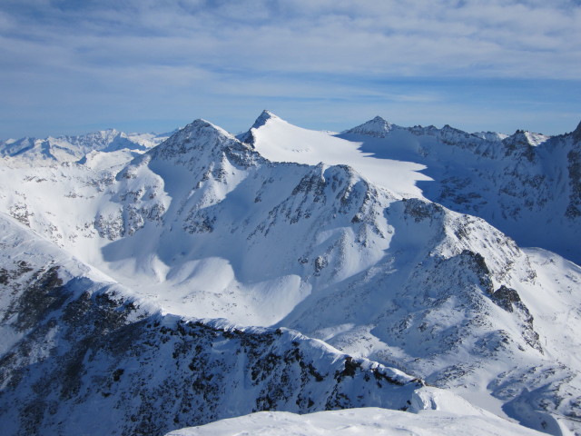 von der Gjaidtrogh&ouml;he Richtung S&uuml;dosten (16. J&auml;n.)