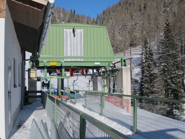 Talstation des 3er-Sessellifts Bürgeralm, 1.530 m