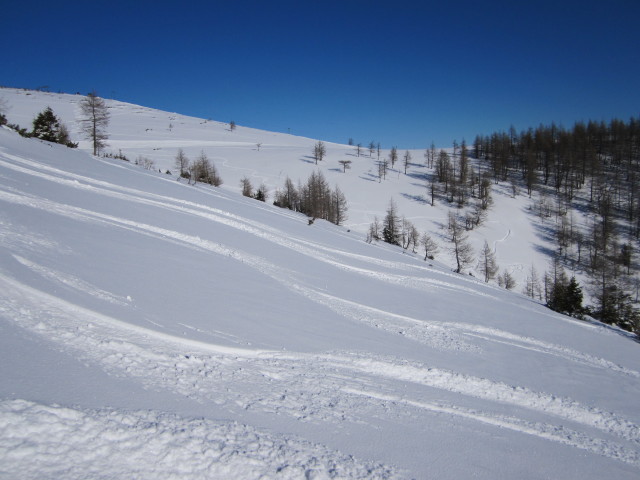 neben dem 3er-Sessellift Bürgeralm