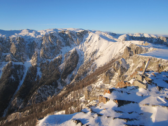 Mitteralm von der Schönleitenspitze aus