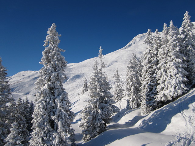 vom Vierersessellift Brandegglift Richtung S&uuml;den
