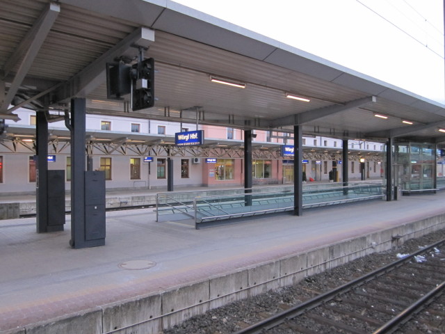 W&ouml;rgl Hauptbahnhof, 505 m