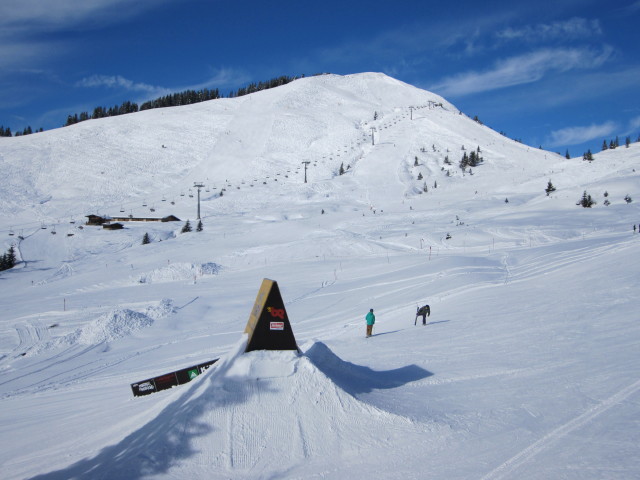 Windaubergbahn von der Gampenkogelbahn aus