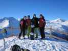 Udo, Katarina, Markus und ich am Stubnerkogel, 2.246 m