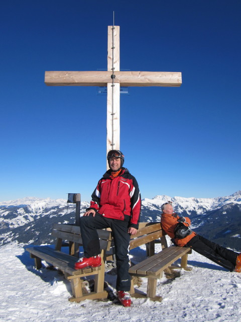 Ich am Kreuzkogel, 2.027 m