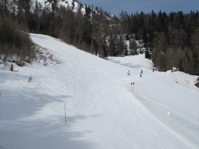 Piste 17 und 19 von der Blauspitzbahn aus