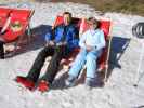 Ich und Mama bei der Bergstation der 4er Sesselbahn Hauereck Jet, 1.305 m