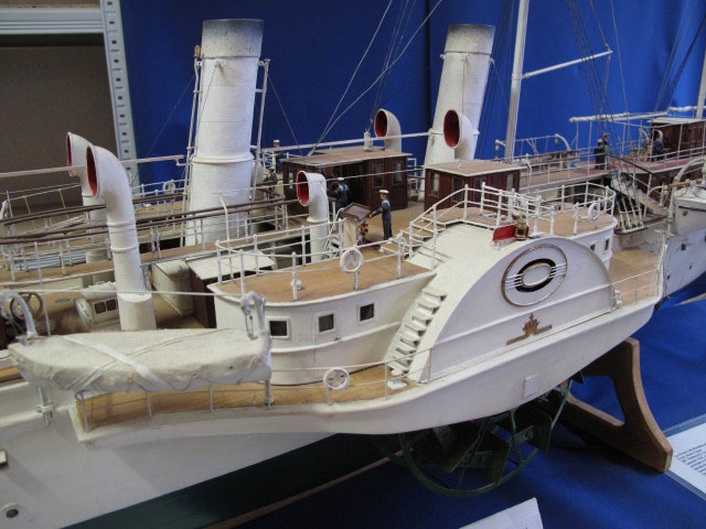 Kaiserliche Radyacht 'Miramar' in der Hauptschule Böheimkirchen