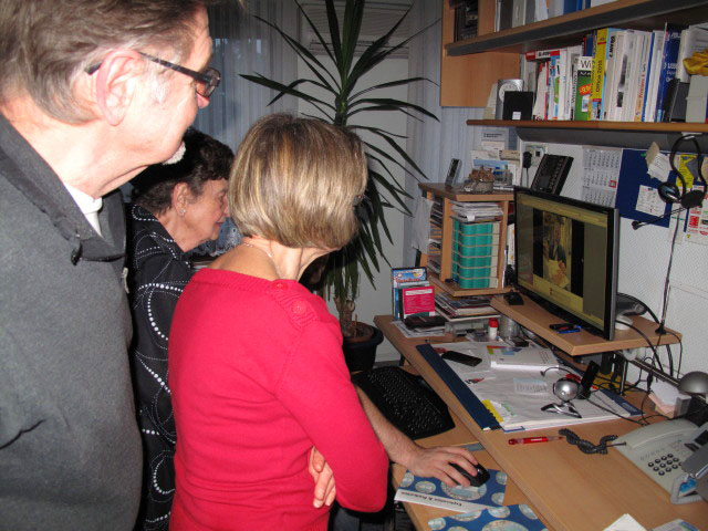 Papa, Oma und Mama (20. Feb.)