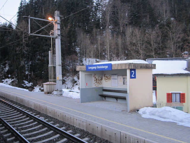 Haltestelle Leogang-Steinberge, 796 m