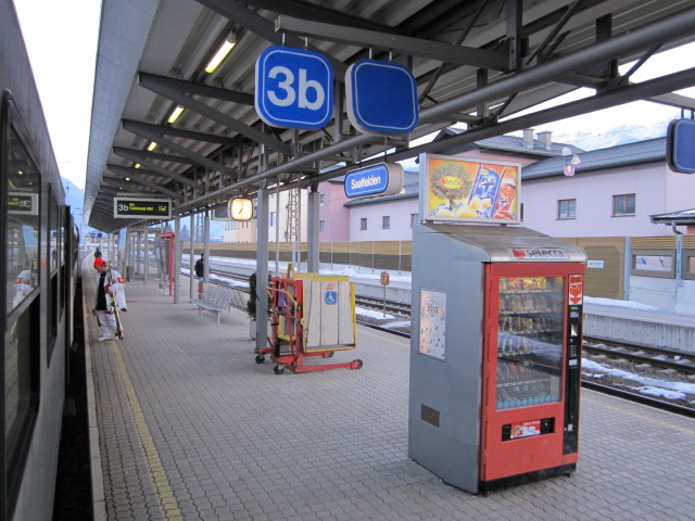 Bahnhof Saalfelden, 728 m