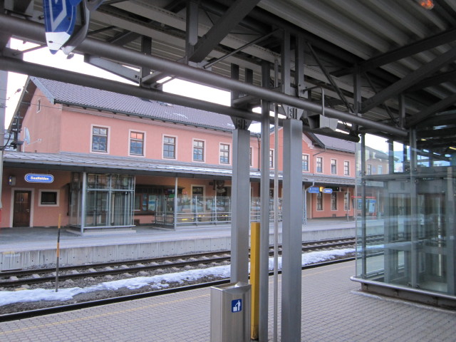 Bahnhof Saalfelden, 728 m