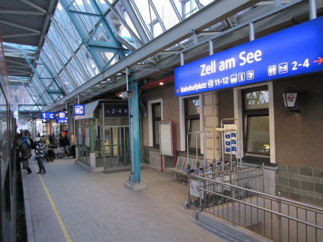 Bahnhof Zell am See, 752 m