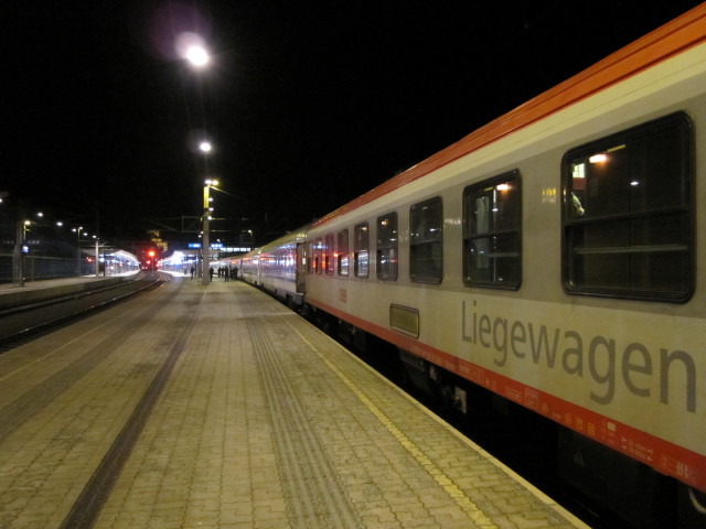 EN 465 im Bahnhof Feldkirch, 457 m (5. Feb.)