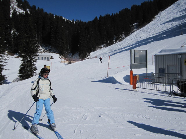 Mama bei der Talstation der Breitenalpbahn, 1.467 m