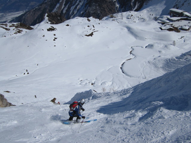Florian neben der 'Westside Story'