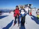 Ich und Florian bei der Bergstation des Gletscherjets 2, 2.453 m