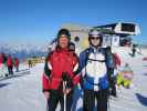 Ich und Florian bei der Bergstation des Gletscherjets 2, 2.453 m