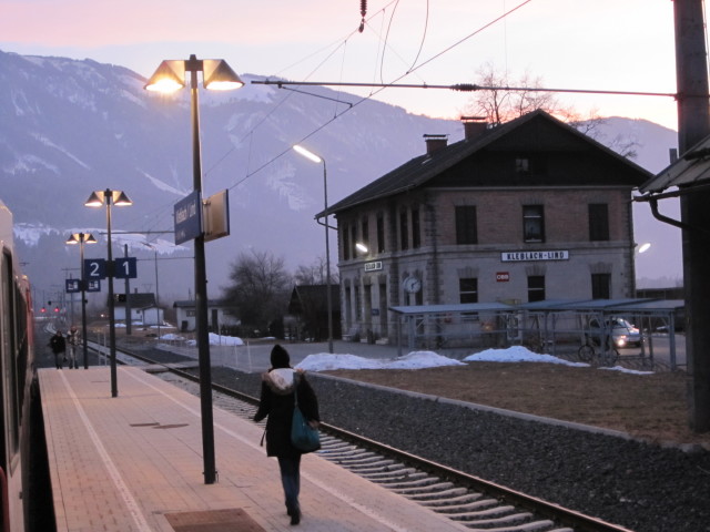 Bahnhof Kleblach-Lind, 572 m