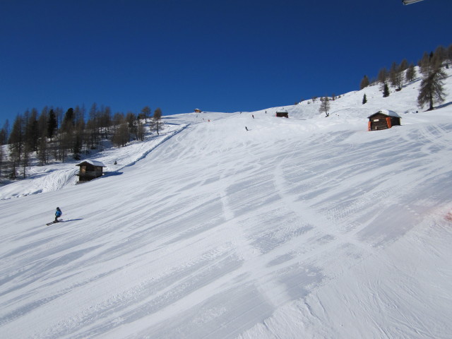 Familienabfahrt und Thurntalerabfahrt von der 6SB Thurntaler aus