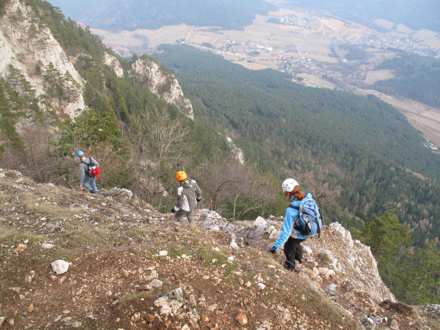 Wagnersteig: Gregor, Sabrina und Romana