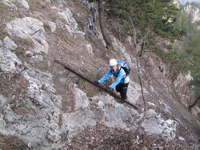 Wagnersteig: Sabrina, Gregor und Romana