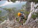 Wildenauer-Klettersteig: Ich im Ausstieg